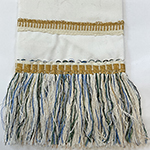 knotted tartan fringe